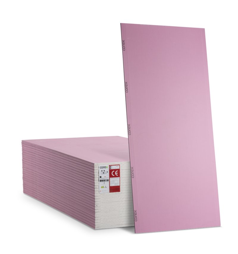Corex Red (Fire-Resistant) Gypsum Board