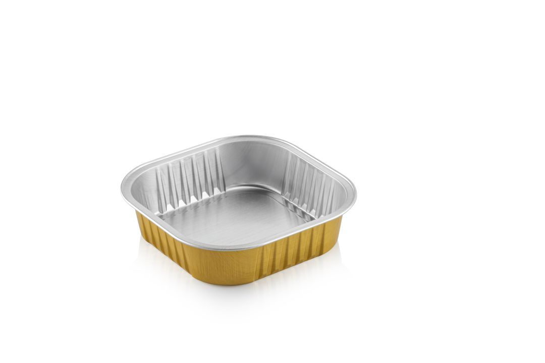 Small Aluminum Food Container