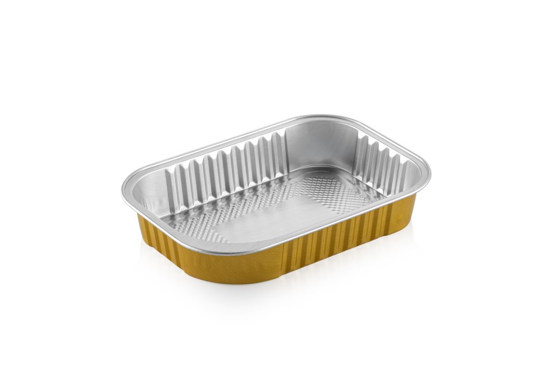 Medium Aluminum Food Container