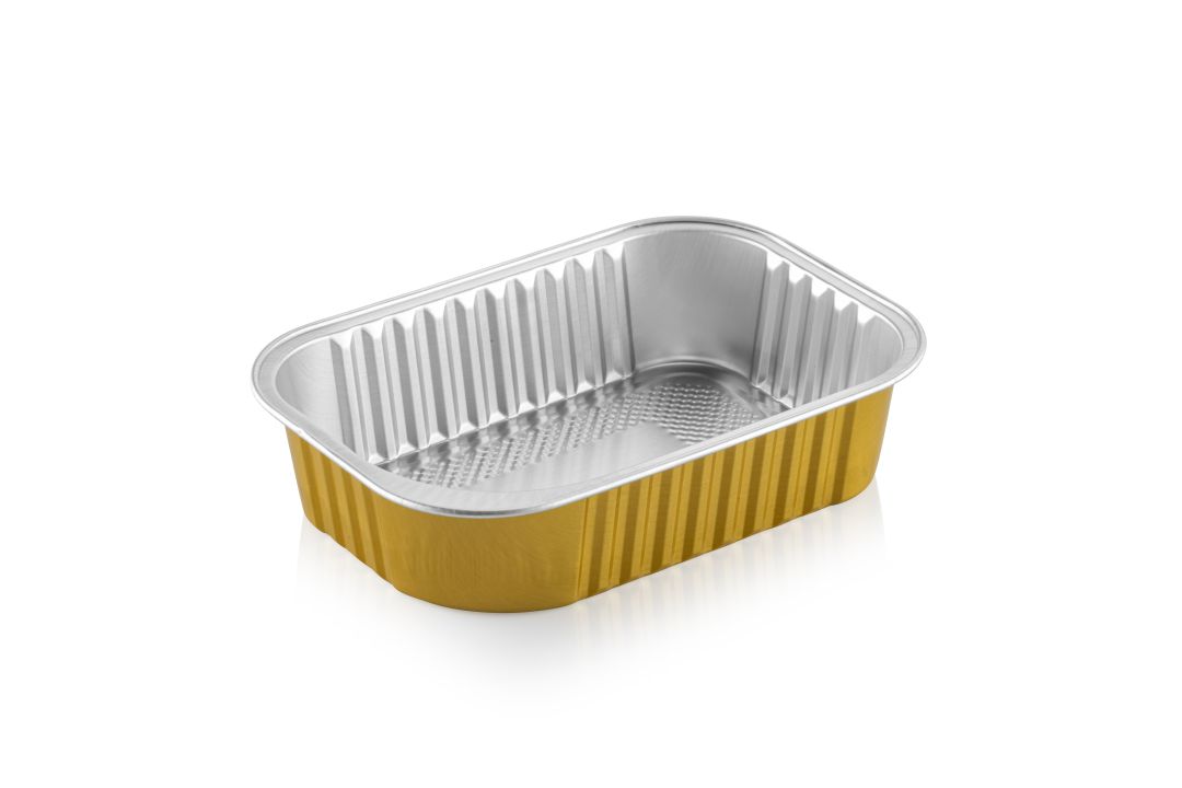 Large Aluminum Food Container