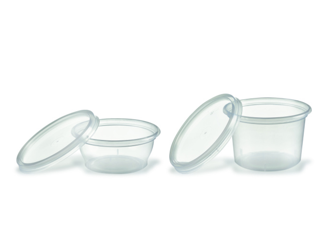 Separate-Lid Sauce Cup