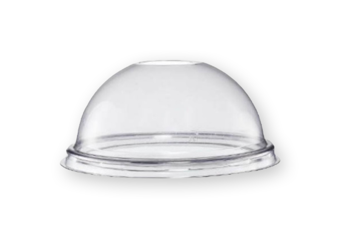 Domed PET Lid